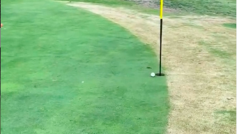 WATCH: How on earth did this putt NOT GO IN the hole?